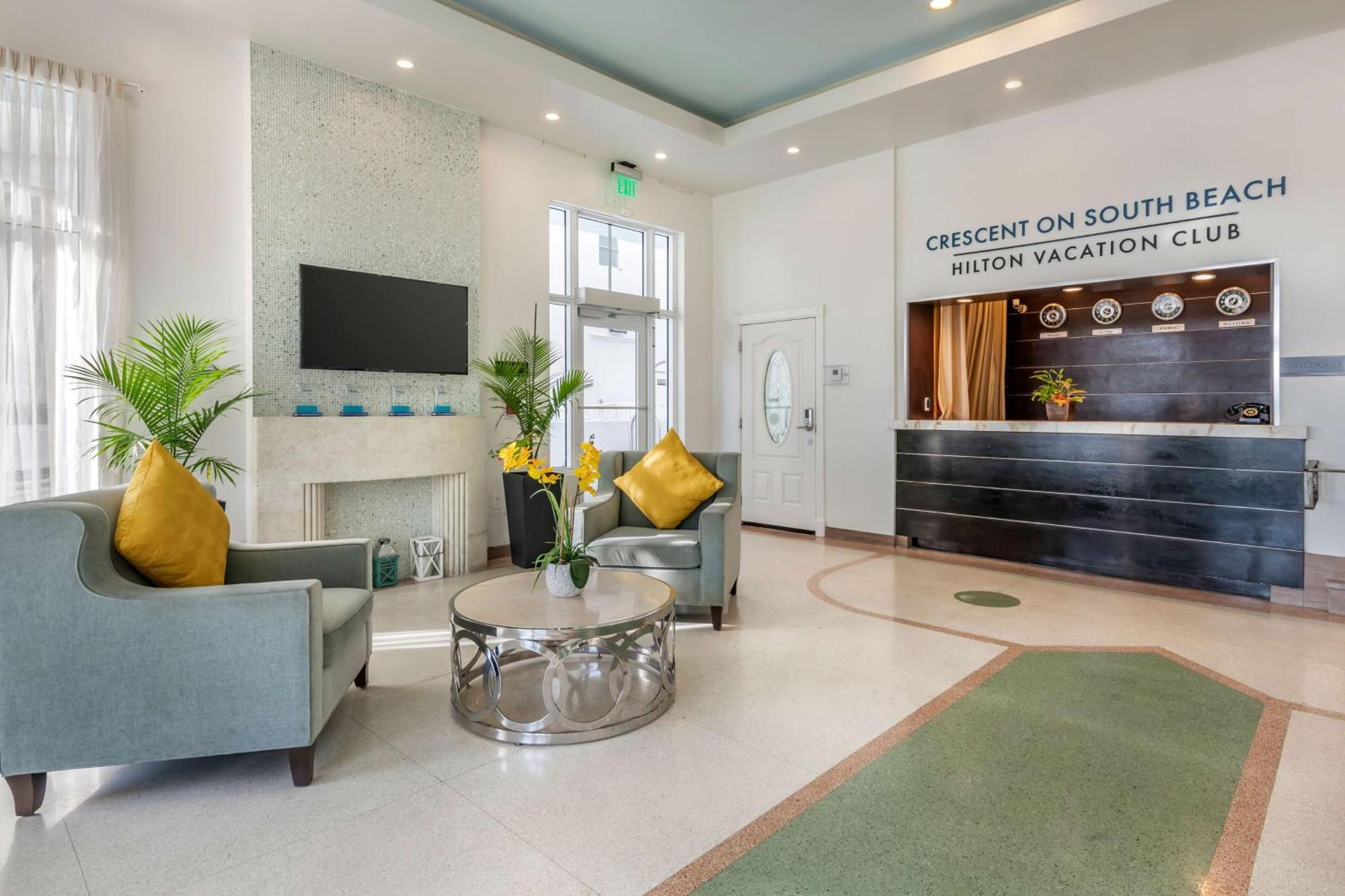 Hilton Vacation Club Crescent On South Beach Miami Маями Бийч Екстериор снимка