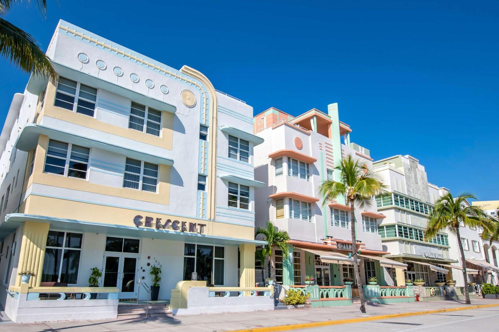 Hilton Vacation Club Crescent On South Beach Miami Маями Бийч Екстериор снимка