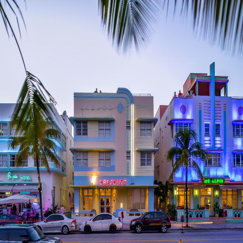 Hilton Vacation Club Crescent On South Beach Miami Маями Бийч Екстериор снимка